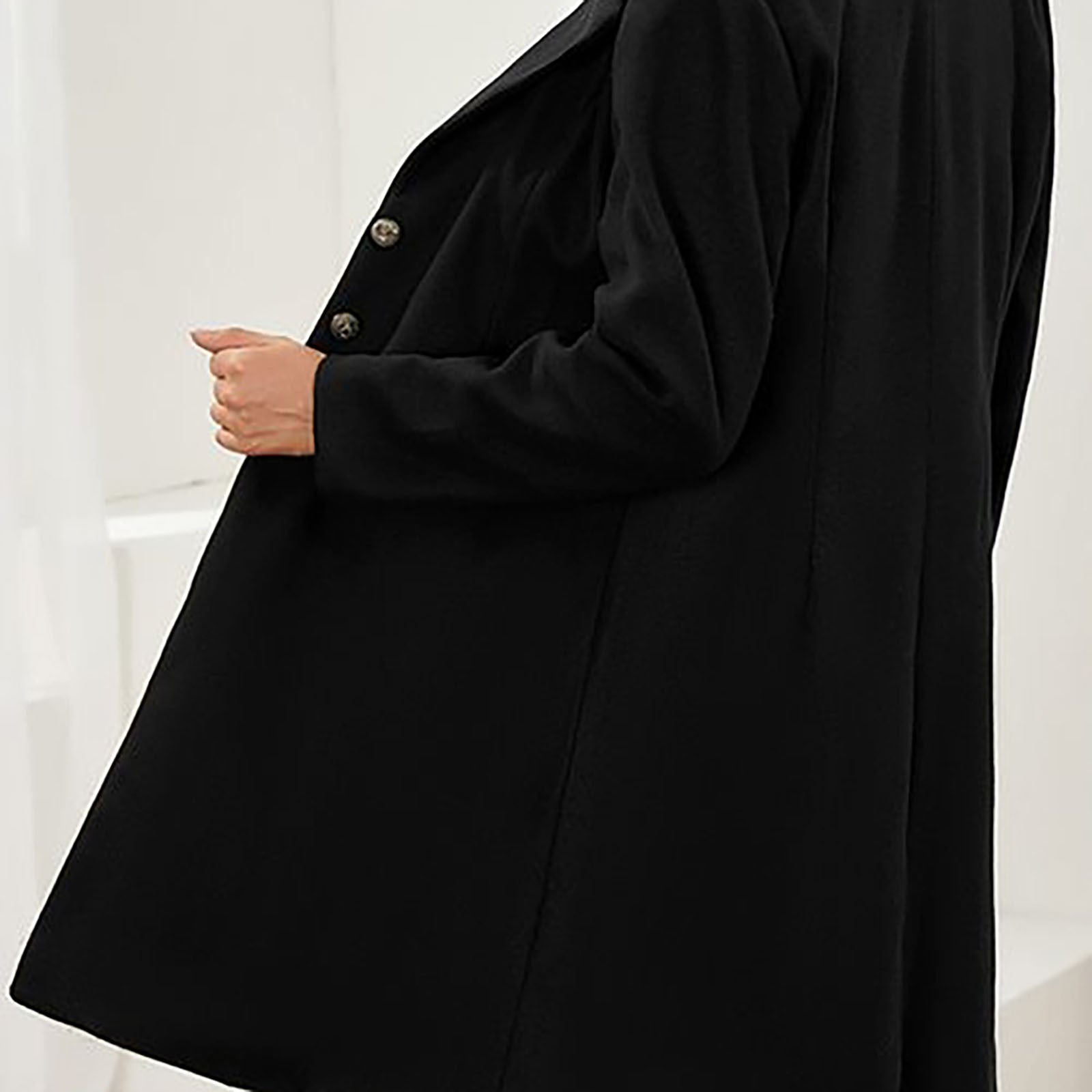 Long-Sleeved Wool Coat Qartel™